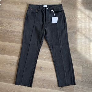 PISTOLA CHARCOAL DISTRESSED JEANS